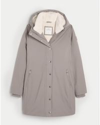 Hollister - Cozy-lined All-weather Parka - Lyst