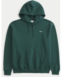 Hollister - Relaxed Logo Hoodie - Lyst