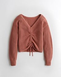 hollister mustard sweater