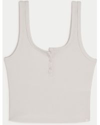 Hollister - Gilly Hicks Waffle Tank - Lyst