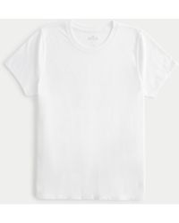 Hollister - Longer-length Crew T-shirt - Lyst