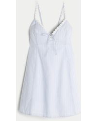 Hollister - Daisy Trim Mini Dress - Lyst