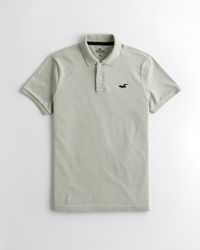 Hollister Stretch Polo - Green