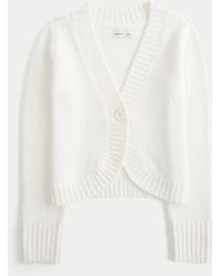 Hollister - Fy Cloud Button Front Cardigan - Lyst