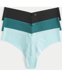 Hollister - Gilly Hicks No-show Thong Underwear 3-pack - Lyst