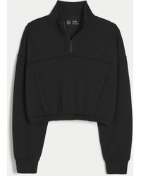 Hollister - Gilly Hicks Active Cooldown Quarter-zip Top - Lyst