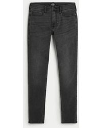 Hollister - Black Super Skinny Jeans - Lyst
