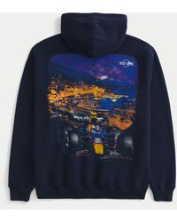 Hollister - Relaxed Oracle Red Bull Racing Graphic Hoodie - Lyst
