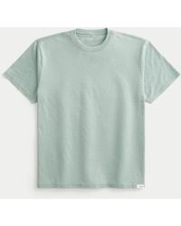 Hollister - Relaxed Washed Crew T-shirt - Lyst