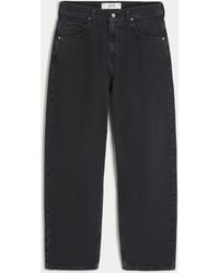 Hollister - Washed Black Skater Baggy Jeans - Lyst