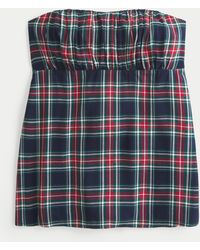 Hollister - Easy Strapless Babydoll Top - Lyst