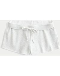 Hollister - Fleece Mini Short - Lyst