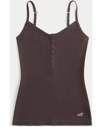Hollister - Henley Cami - Lyst