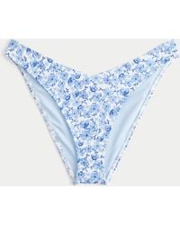 Hollister - Ribbed Cheeky Bikini Bottom - Lyst