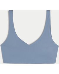 Hollister - Gilly Hicks Active Recharge Plunge Sports Bra - Lyst