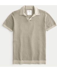 Hollister - Short-sleeve Sweater Polo - Lyst
