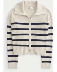 Hollister - Easy Zip-up Sweater - Lyst