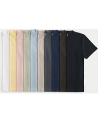 Hollister - Icon Crew T-shirt 10-pack - Lyst