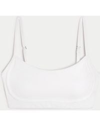 Hollister - Gilly Hicks Active Recharge Tipped Under-bust Sports Bra - Lyst