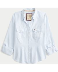 Hollister - Oxford Icon Shirt - Lyst