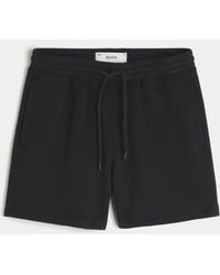Hollister - Mid-thigh Loose Fleece Shorts - Lyst
