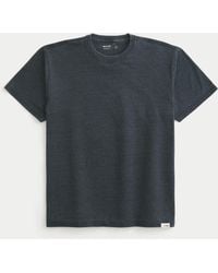 Hollister - Relaxed Washed Crew T-shirt - Lyst