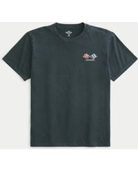 Hollister - Relaxed Corvette Graphic Tee - Lyst