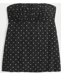 Hollister - Easy Strapless Babydoll Top - Lyst