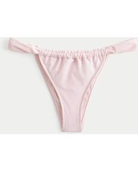Hollister - Wide Strap Cheekiest Bikini Bottom - Lyst