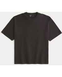 Hollister - Baggy Cotton Crew T-shirt - Lyst