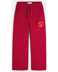 Hollister - Good Luck Graphic Bootcut Sweatpants - Lyst