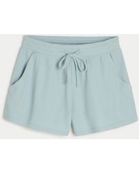 Hollister - Gilly Hicks Shorts mit Waffelmuster - Lyst
