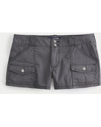 Hollister - Low-rise Cargo Shorts - Lyst
