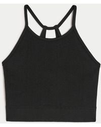 Hollister - Gilly Hicks Active Ribbed Seamless Fabric High-neck Tank - Lyst