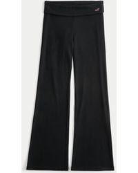 Hollister - Always Cozy Foldover Flare Pants - Lyst