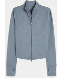 Hollister - Gilly Hicks Active Recharge Bow Double Zip Jacket - Lyst