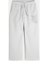 Hollister - Hollister Feel Good Angel Graphic Super Baggy Sweatpants - Lyst