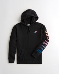 hollister rainbow hoodie