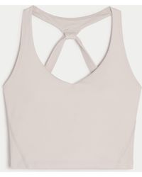 Hollister - Gilly Hicks Active Recharge Strappy Back Plunge Tank - Lyst