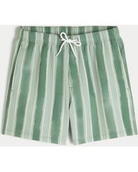 Hollister - Mid-thigh Volley Swim Trunks - Lyst