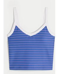 Hollister - Gilly Hicks Active Recharge Tanktop mit farblicher Absetzung - Lyst