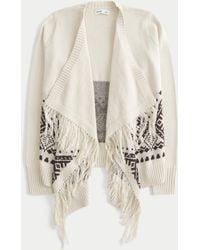 Hollister - Easy Fringe No-close Cardigan - Lyst