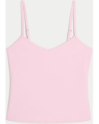 Hollister - Must-have Basics Baby V-neck Cami - Lyst