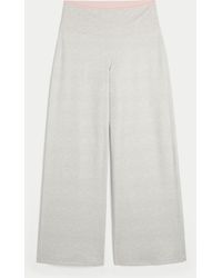 Hollister - Gilly Hicks Active Recharge Foldover Wide-leg Pants - Lyst