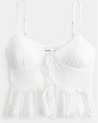 Hollister - Chiffon Ruffle Cami - Lyst