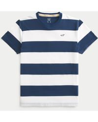 Hollister - Cotton Icon Crew T-shirt - Lyst