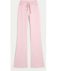 Hollister - Gilly Hicks Active Recharge Tie-waist Boot Leggings - Lyst