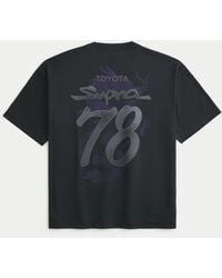 Hollister - Baggy Toyota Supra Graphic Football Jersey - Lyst