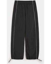 Hollister - Gilly Hicks Active Tipped Crinkle Parachute Pants - Lyst