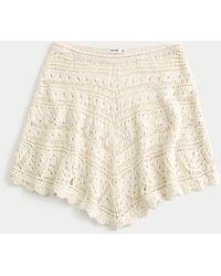 Hollister - Stitchy Crochet-style Poncho - Lyst